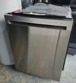 LG STAINLESS STEEL DISHWASHER WITH INTERIOR STAINLESS STEEL TOO AND 3 RACKS.....$ 300