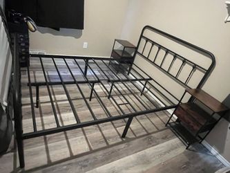 Bed frame (with night stands optional)