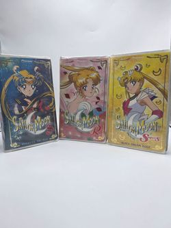 Vintage Sailor Moon Anime VHS Movie Trilogy Bundle Lot -

Pioneer Clamshells