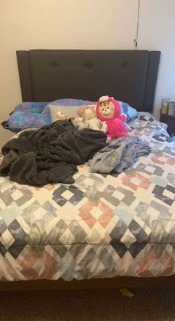 Queen Bed With Mattress