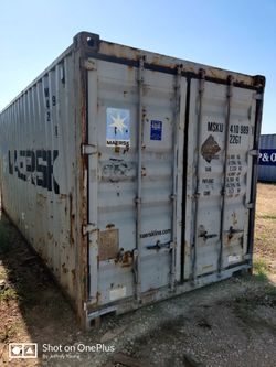 20ft Wind & Water Tight Shipping Containers For Sale