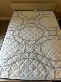Bed and mattress