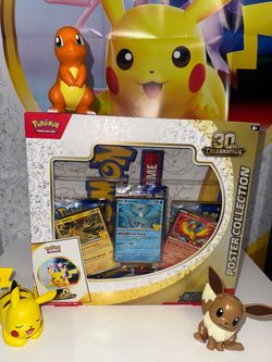 Pokémon TCG 30th Celebration Poster Collection Box