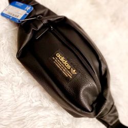 Adidas Originals Fashion Waist Pack crossbody Bag Fanny Pack Leather