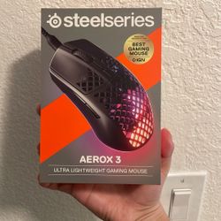 SteelSeries Aerox 3 Ultra Lightweight Gaming Mouse 