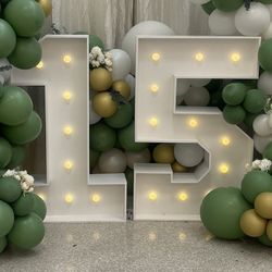 marquee numbers