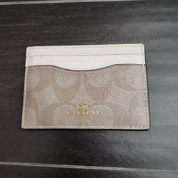 Coach Signature Card Holder