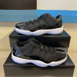 Nike Air Jordan 11 Retro Low Shoes Space Jam FV5104-004 Men's Size 11
