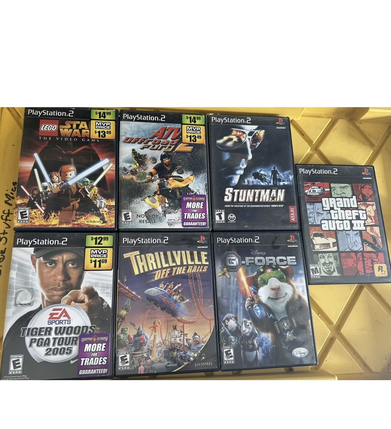Lot (7)PS2 Games