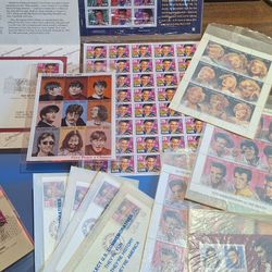 United States Stamp Collection and First Day Covers