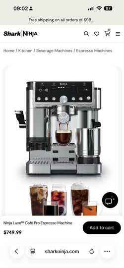 Ninja luxe pro brand new