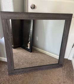 Gray Mirror 3ft x 3 ft