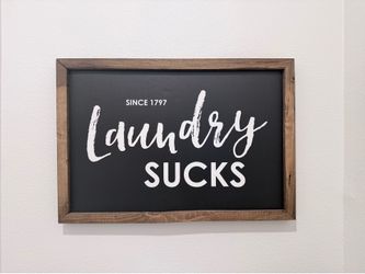Laundry Wall Decor
