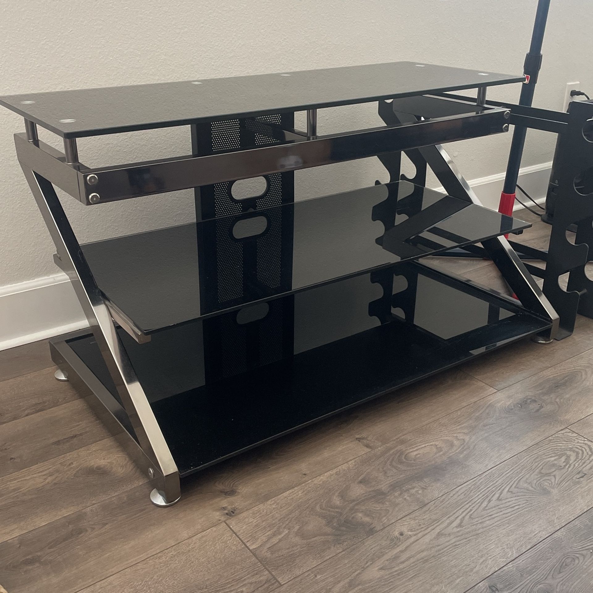 Glass Entertainment center