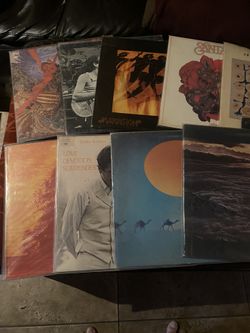 Bundling different genres of jazz rock and blues vinyl