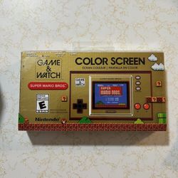 Nintendo Game And Watch Super Mario Bros 