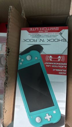 Shock 'N' Rock Force Feedback Attachment for Nintendo Switch Lite
