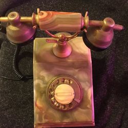 Old Dial Phone. Made In Italy   Don’t Know If It Works But It Used To 