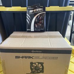 Lot of 20 Sharkoon Shark Blades 120mm CPU Cooling Fan New In Box