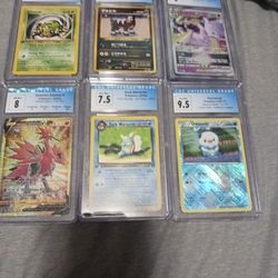 Pokemon Cards Graded CGC $100 FOR ALL
