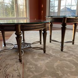 TWO Side tables, Accent Tables, Coffee Tables