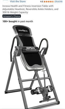 Inversion table
