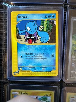 Horsea 84/147 Aquapolis Pokémon Card