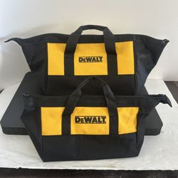 Set of 2 NEW Dewalt Tool Bags (Large Tool Bag + Small Tool Bag) $25 for BOTH Bags