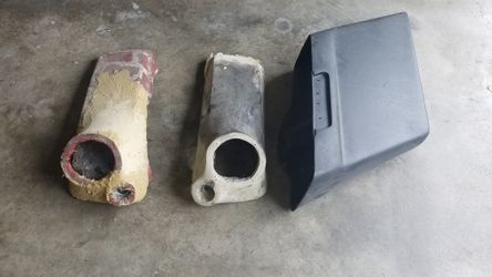 Harley-Davidson fiberglass saddlebags