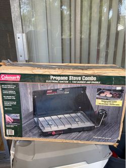 Coleman 2 burner stove