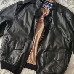 Men's Large Air Force Leather Jacket 