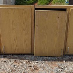 Solid Wood Set Of Wall Cabinets 