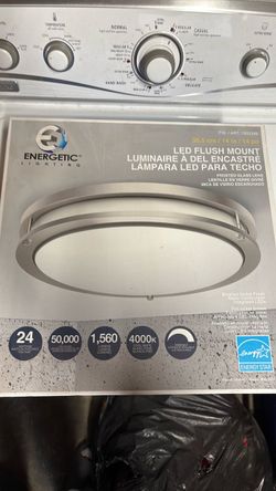 Energetic Lighting 14-Inch LED Flush Mount Light