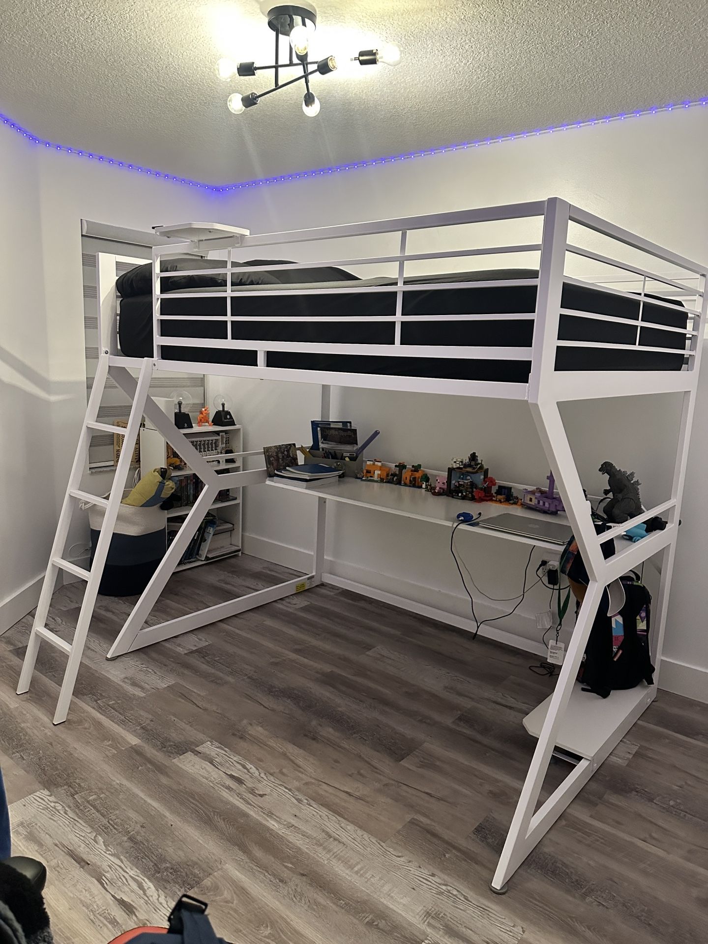 Full Gaming Loft Bed
