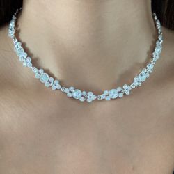 Diamond Silver necklace