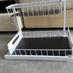 Under sink organizer