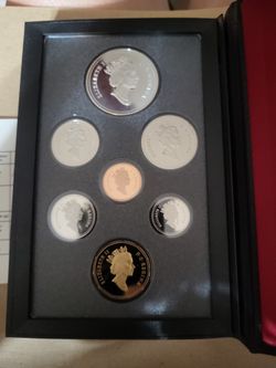 1993 Canadian Sterling Proof Set