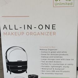 Christmas 🎄 Gift 🎁  White Makeup 💄 Organizer With 2 Extra Bonus 