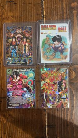 Dragon ball z cards