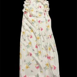 Floral Print Maxi Dress