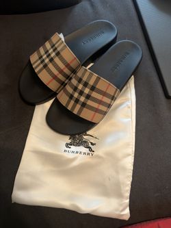 Burberry Slides Size 10