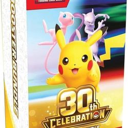 Pokemon Tcg 30th Booster Bundles 8 Available