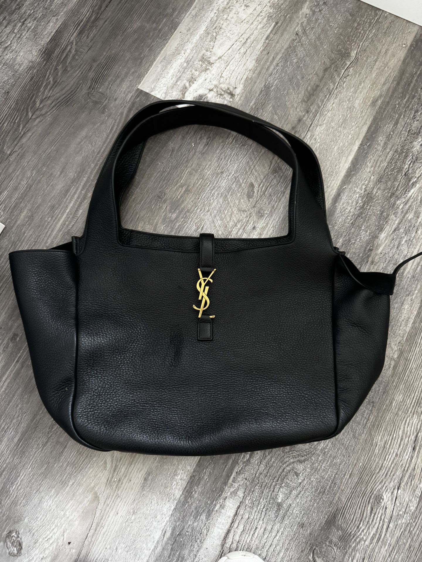 YSL Deerskin Leather Tote