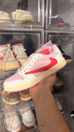 Jordan 1 Low Travis Scott Tropical Pink