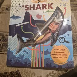 New uncover a shark book with 3d showings