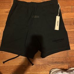 Essentials Fear Of God Black Shorts