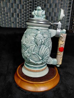 Avon Christopher Columbus beer stein