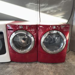MAYTAG XL CAPACITY WASHER DRYER ELECTRIC SET 