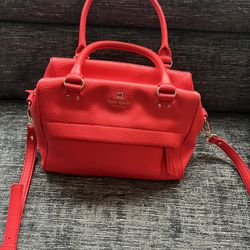 Kate spade Red Leather Shoulder Bag