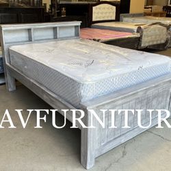 Queen Bed And Mattress 